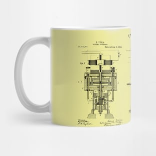 Tesla Electric Generators Patent Inventions Mug